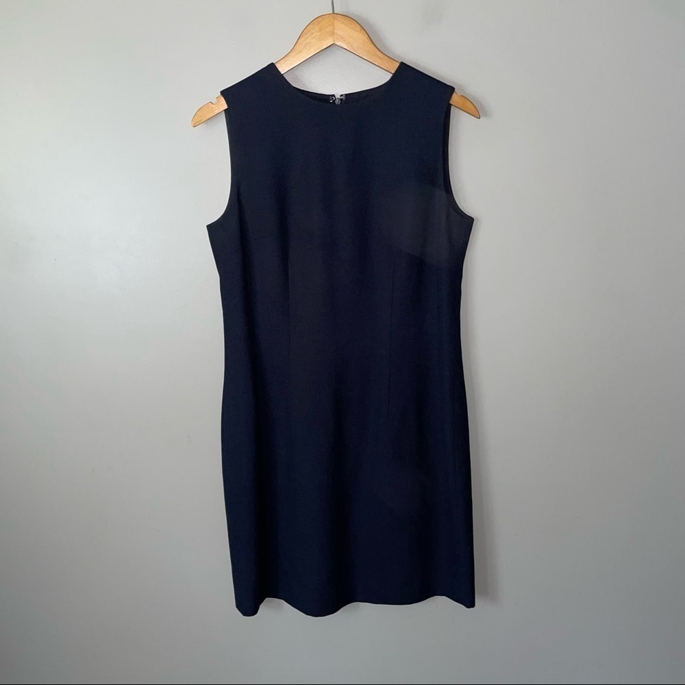 Amanda Smith Black Sheath Dress